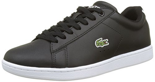 Lugar Lacoste Carnaby EVO BL 1 SPW, Zapatillas para Mujer, Negro