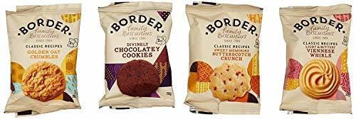 Border Biscuits 48 Mini Packs de lujo