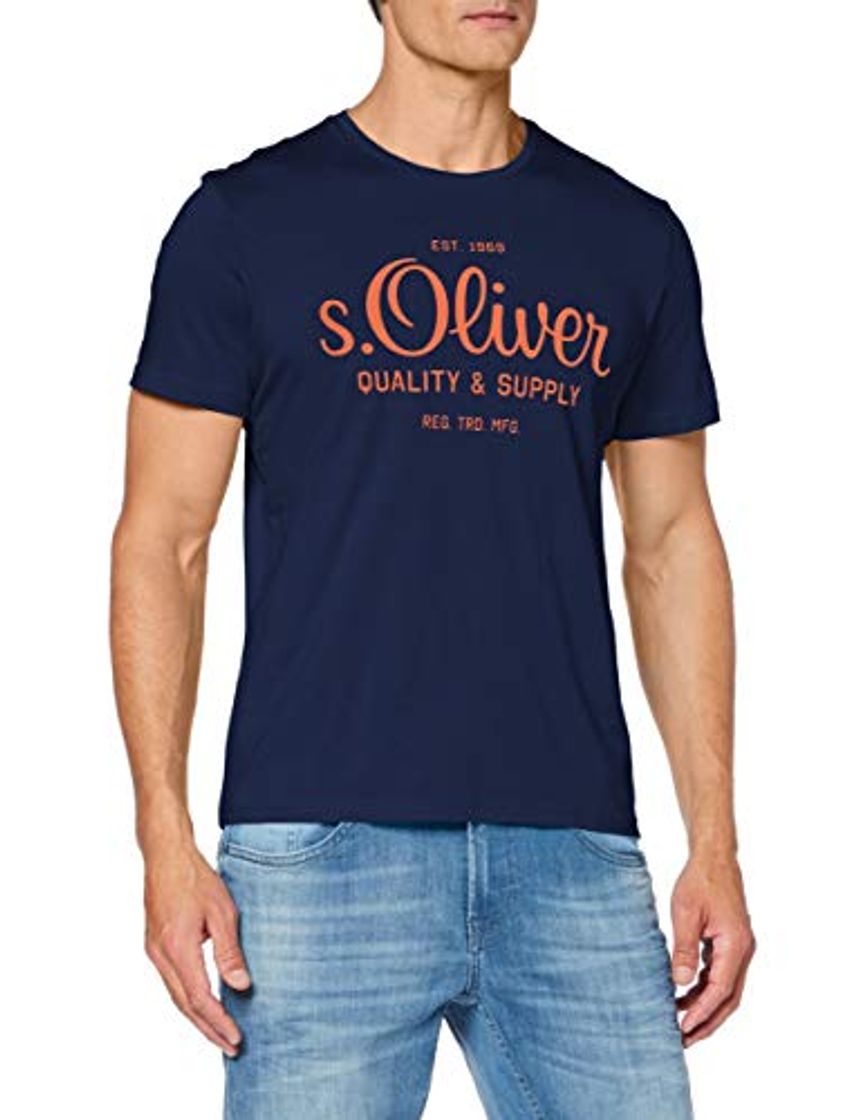 Fashion s.Oliver 03.899.32.5264 Camiseta, Azul