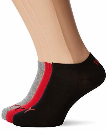 Puma PUMA UNISEX SNEAKER PLAIN 3P, Calcetines Unisex adulto, pack de 3,