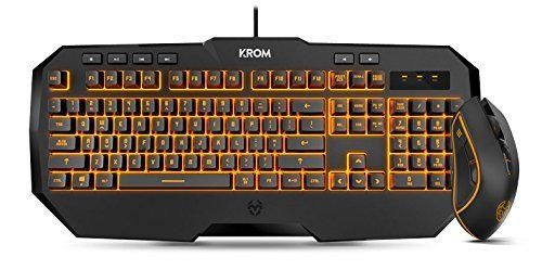 KROM Kodex - NXKROMKODEX - Pro Gaming Dual Kit con Teclado de