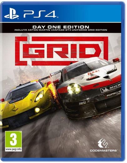 Grid game for PS4, Xbox, PC, muscle cars, adrenaline