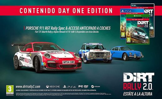 Dirt Rally 2.0 for PS4, Xbox, and PC