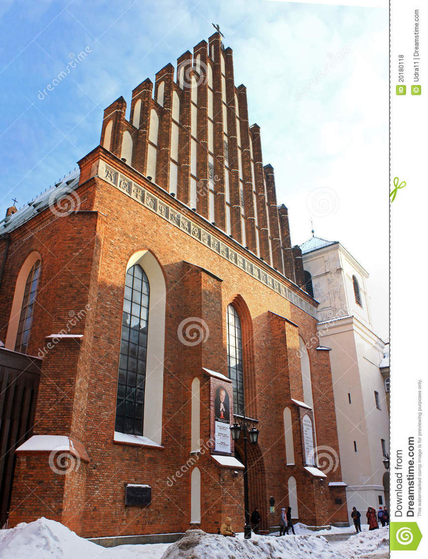 Place St. John's Cathedral in Warsaw