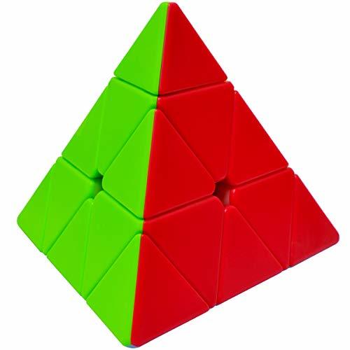 Social Maomaoyu Pyraminx Stickerless 3x3 3x3x3 Piramide Triangolo Cubo Speed Cube Magic 3D