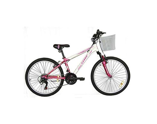 Umit 24 Pulgadas Bicicleta niña XR-240, Partir de 9 años, con Cambio