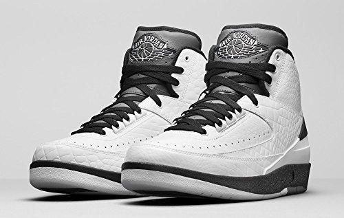 Lugar Nike Air Jordan 2 Retro, Zapatillas de Baloncesto para Hombre, Blanco