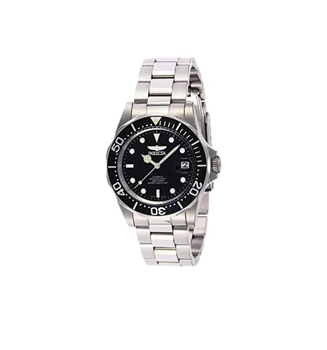 Fashion Invicta 8926 Pro Diver Reloj Unisex acero inoxidable Automático Esfera negro