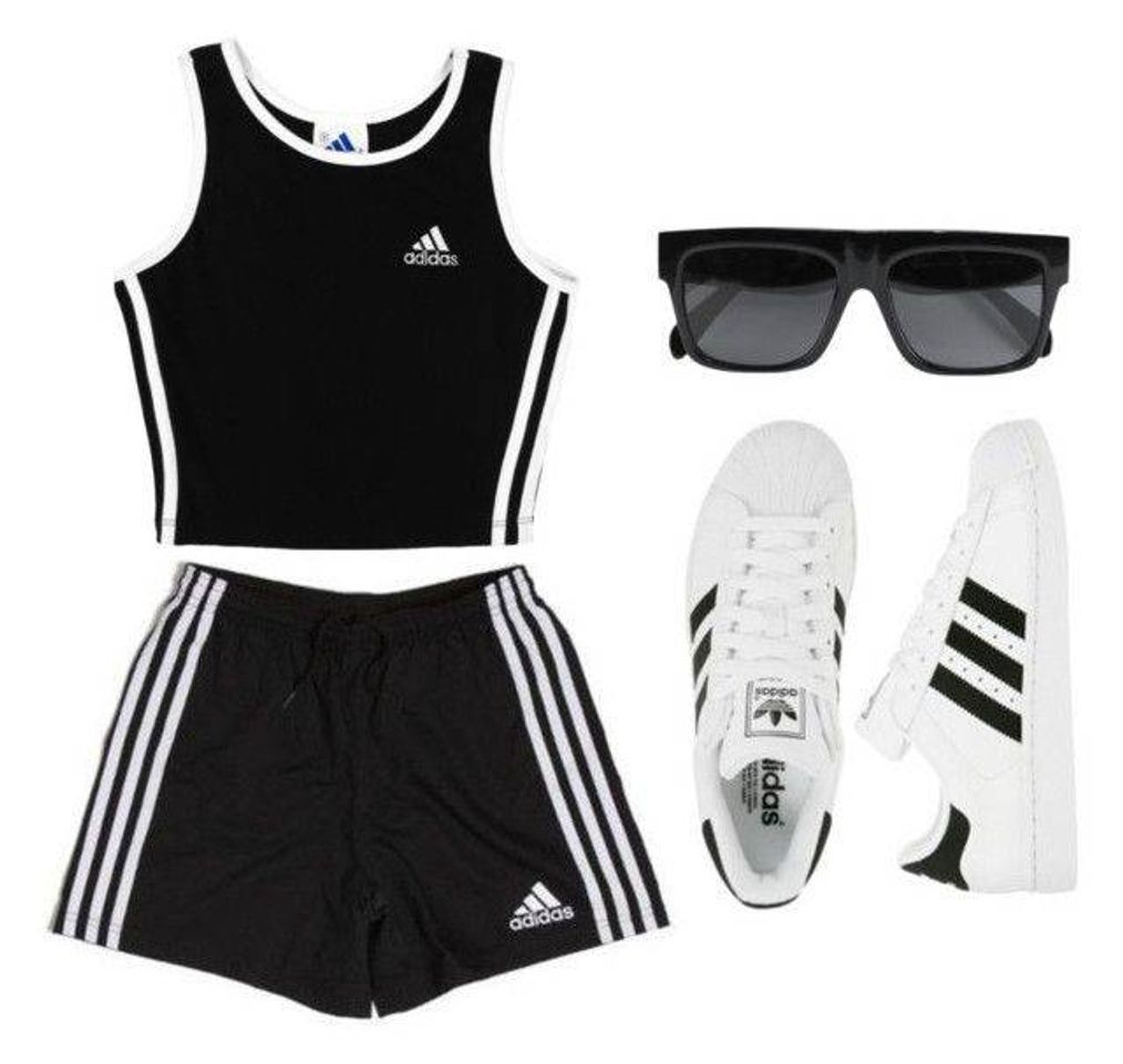 Fashion Look esportivo Adidas