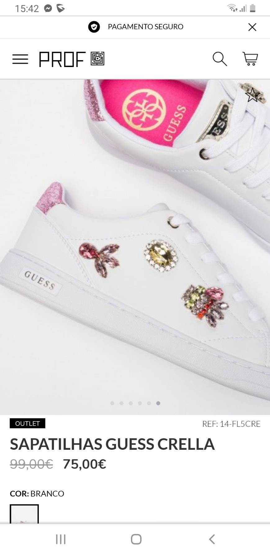 Social Sapatilhas Guess