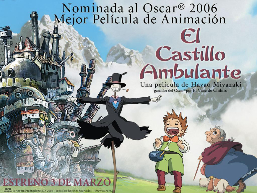 Película El castillo ambulante