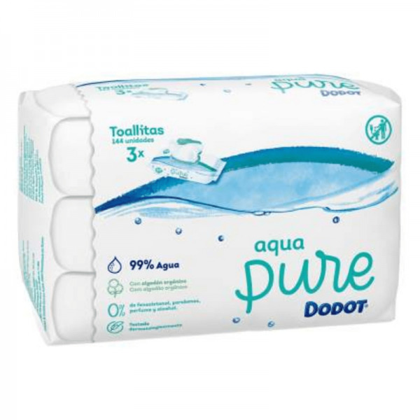 Fashion 

Dodot Aqua Pure Toalhitas 