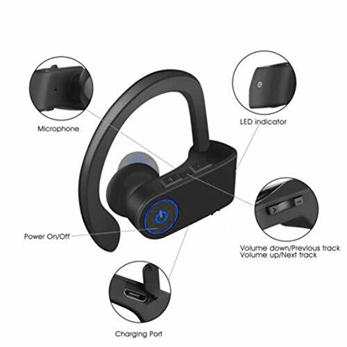 Product Auriculares inalámbricos U8 Auriculares Deportivos inalámbricos con micrófono IPX7 Auriculares estéreo Impermeables