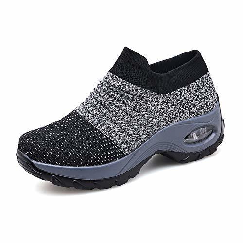 Fashion Zapatillas Deportivas de Mujer Gimnasio Zapatos Running Deportivos Fitness Correr Casual Ligero