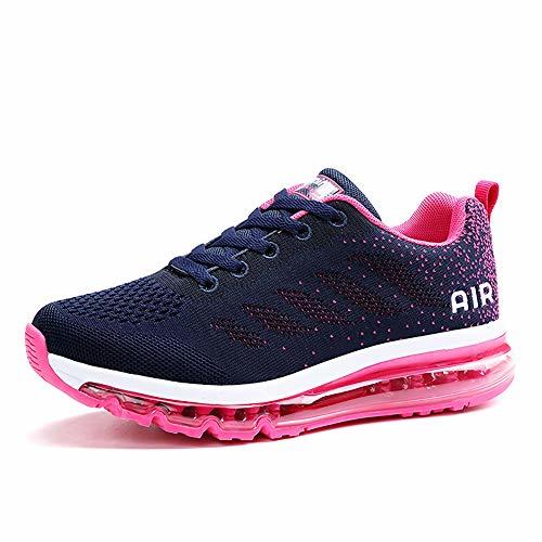 Fashion Air Zapatillas de Running para Hombre Mujer Zapatos para Correr y Asfalto