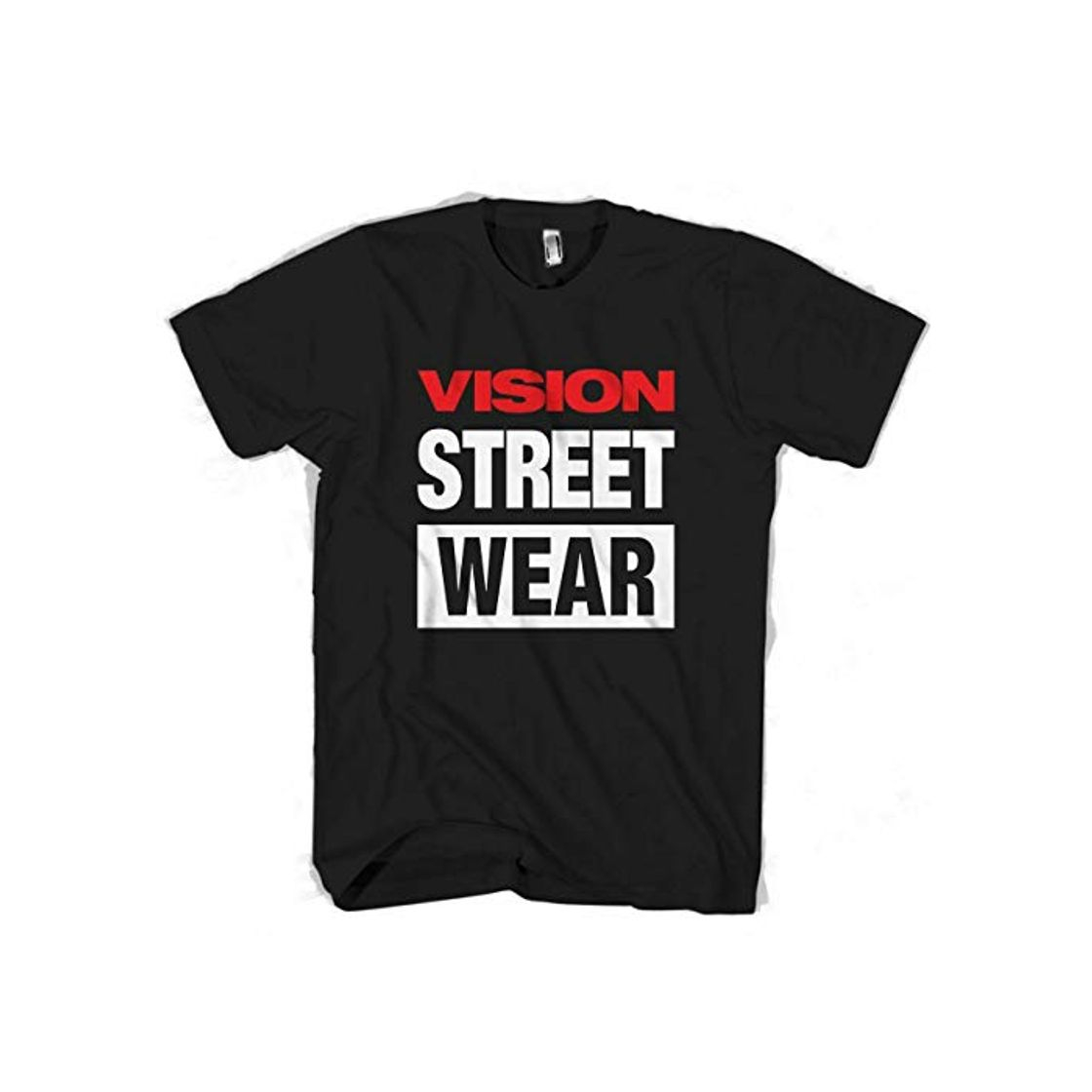 Producto liyidong Vision Street Wear Camiseta Negra Casual de Moda para Hombre