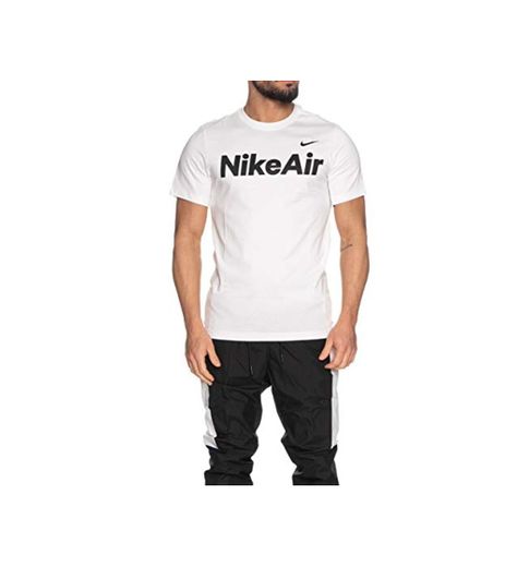 NIKE M NSW Air SS tee Camiseta de Manga Corta, Hombre, White/