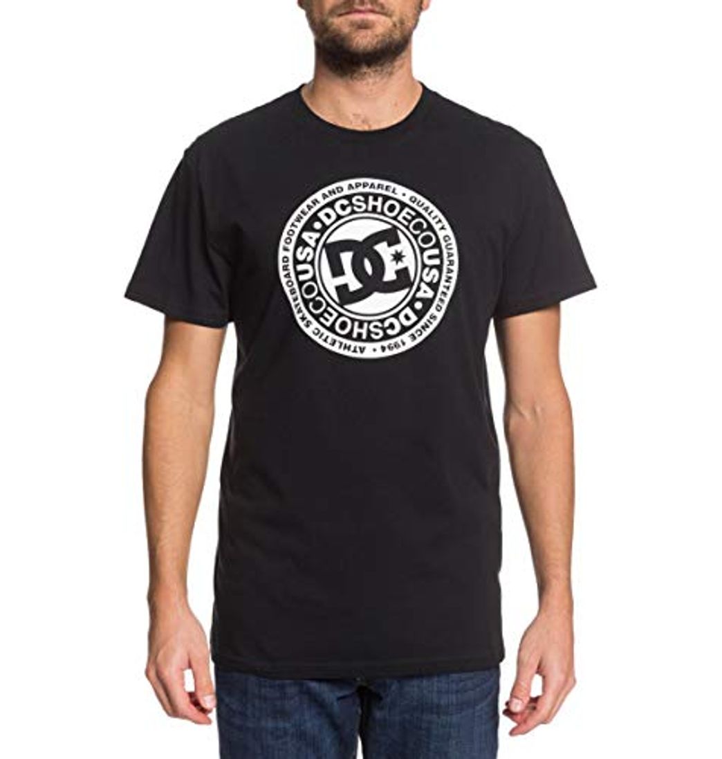 Product DC Shoes Circle Star - Camiseta para Hombre Camiseta, Hombre, Black