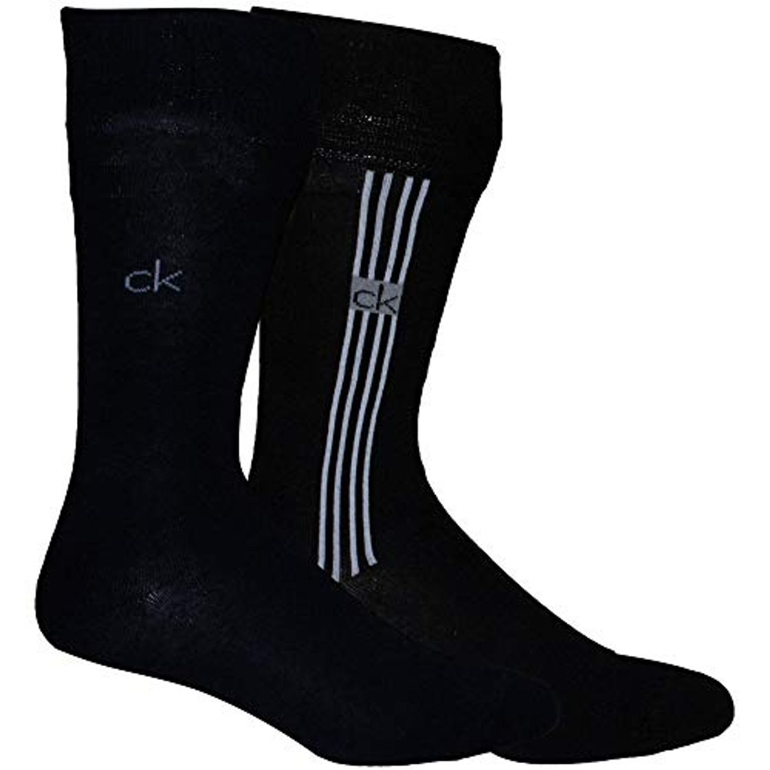 Fashion Calvin Klein 2 Pack Hombre Calcetines Negro