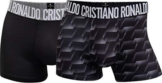 CR7 Cristiano Ronaldo - Fashion - Bóxers Ajustados de Microfibra para Hombre