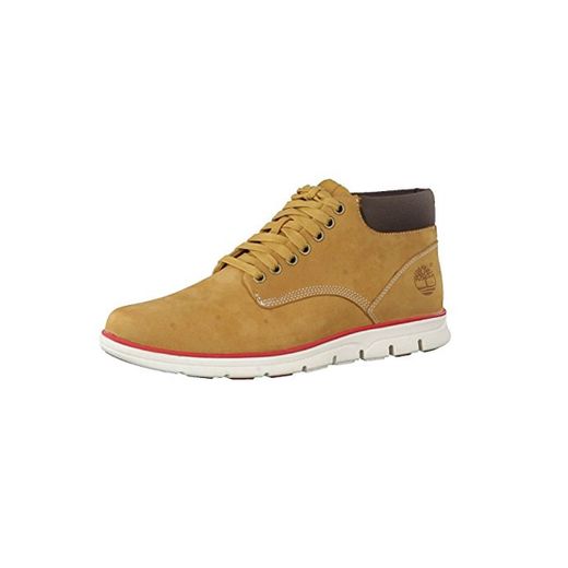 Timberland Bradstreet Chukka Leather, Botas Hombre, Amarillo