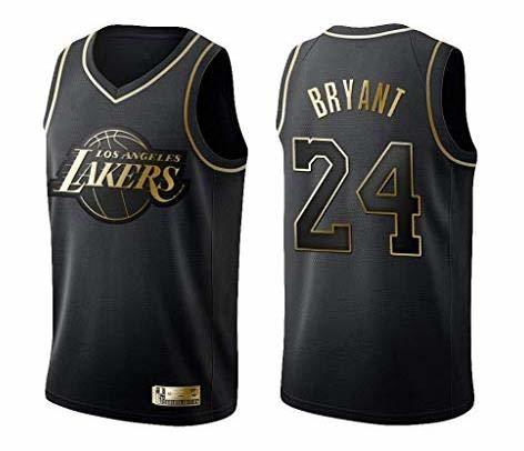 Place YCJL Hombres NBA Jersey-Lakers # 24 Kobe Bryant Baloncesto Jersey Retro, Clásico