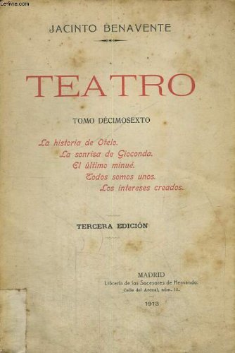 Libro TEATRO