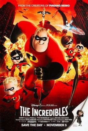 Película The Incredibles - Os Incríveis 