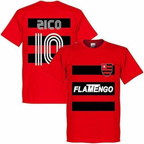 Flamengo Zico 10 Team - Camiseta de Manga Corta