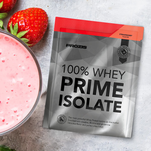 Moda Prozis 100% Whey Prime Isolate, fresa.