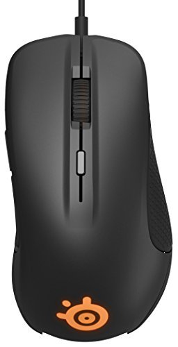 Electronics SteelSeries Rival 300 - Ratón óptico de Juego, iluminación RGB, 6 Botones,