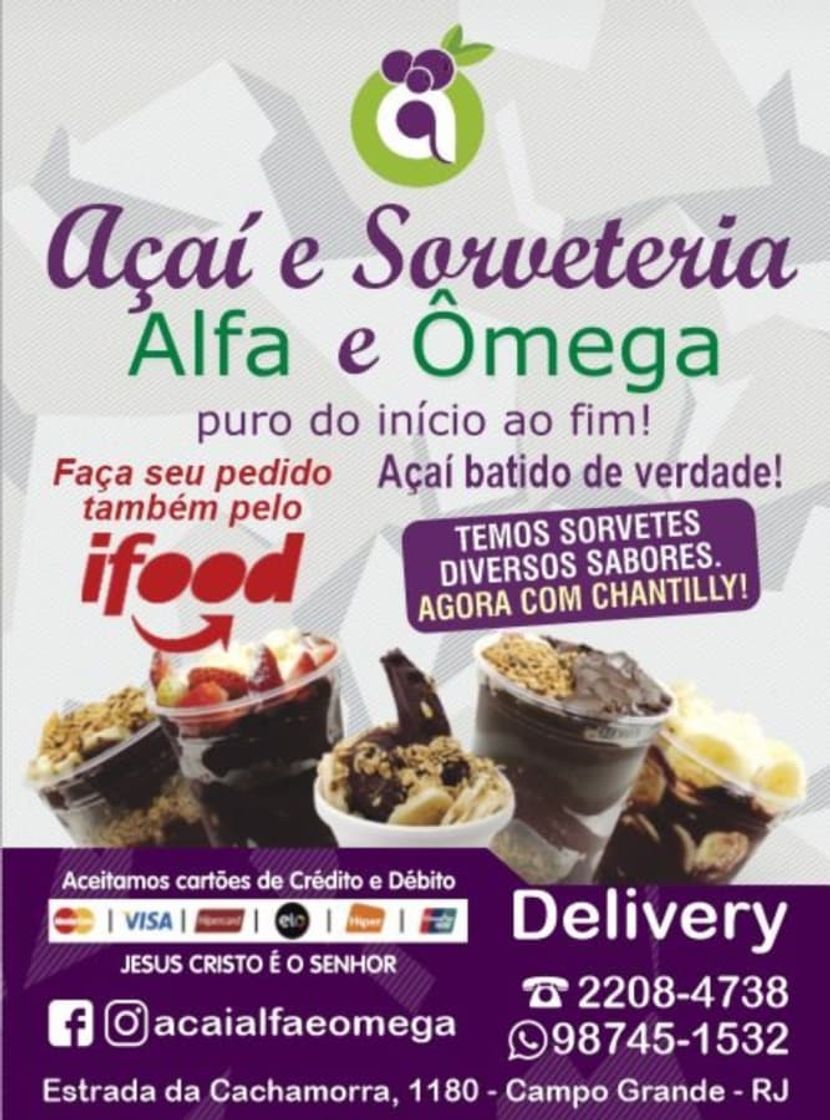 Lugar Açaí e Sorveteria Alfa e Ômega