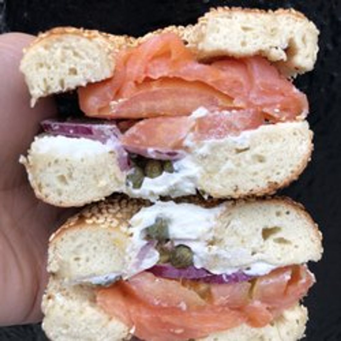 Restaurants Black seed bagels