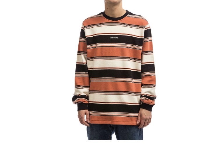 Fashion VOLCOM CANIONNE JERSEY (BURNT ORANGE)