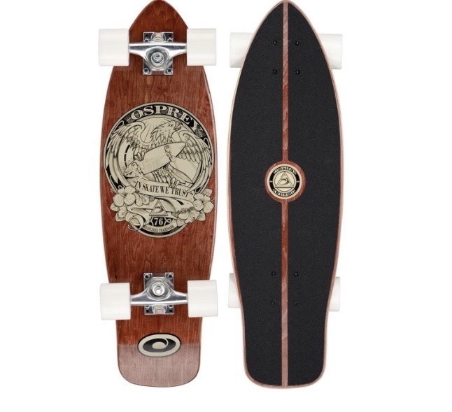 Fashion Osprey TY5343 Mini Cruiser 'In Skate We Trust' - Skateboard