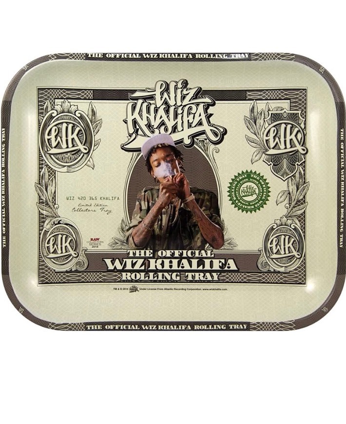 Bandeja RAW Wiz Khalifa Mediana - Bandeja de liar 40 x 20 cm