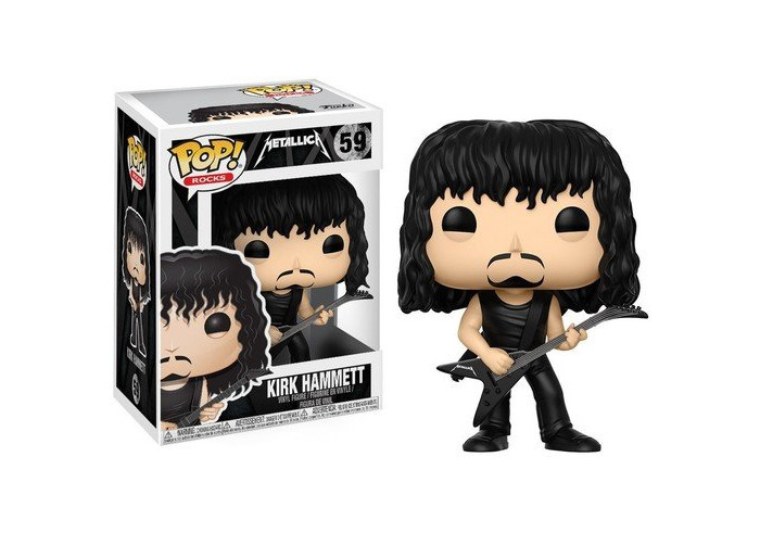 Juego Funko Pop! - Figura Kirk Hammett, colección Metallica