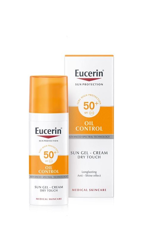 Products Eucerin Sun Oil Control Face Protection SPF 50+