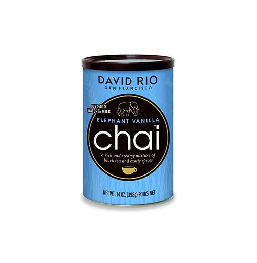 David Rio Chai Mix, Elephant Vanilla, 14 Ounce