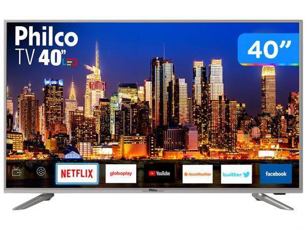 Fashion Smart tv LED 40 Philco Ultra HD 4k