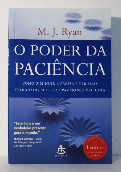 Moda Livro O poder da paciência.