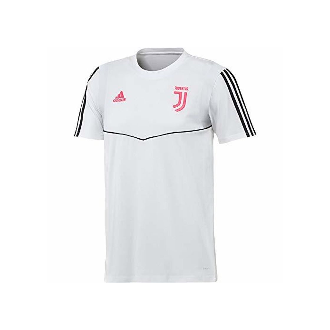 Fitness adidas 19/20 Juventus tee Camiseta de Manga Corta, Hombre, Blanco