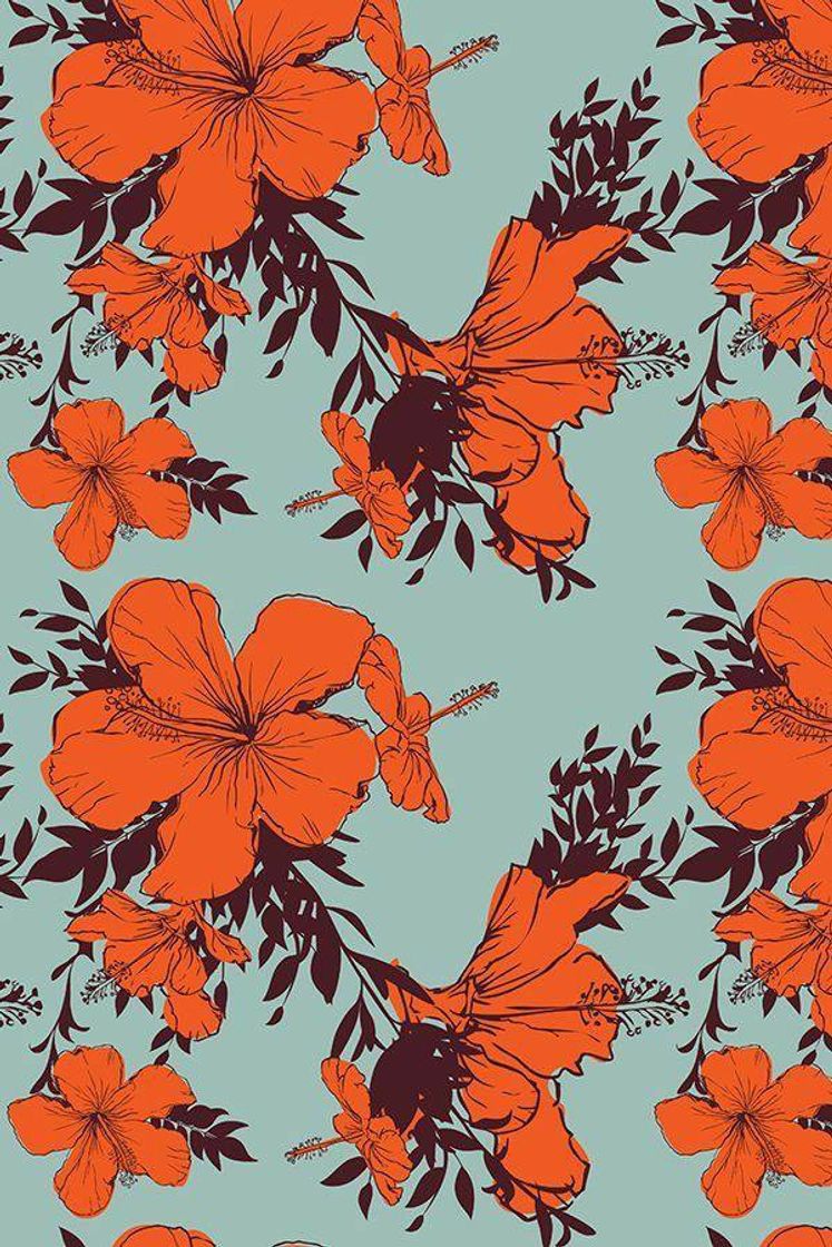 Moda Fondo Floral