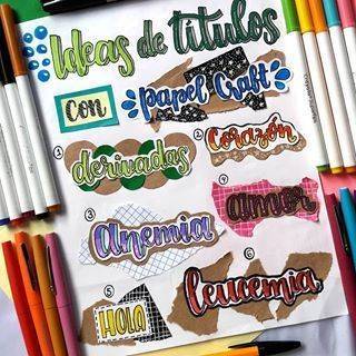 Social Ideas de titulos