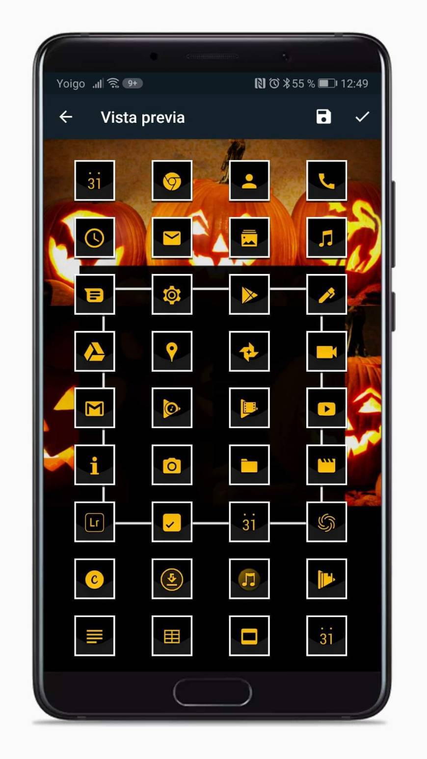 Social Iconos Halloween