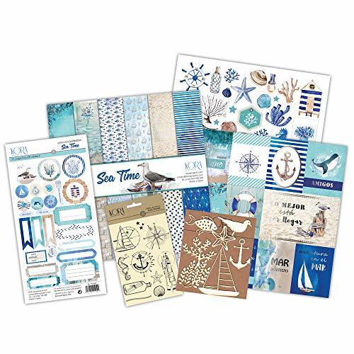 Social Kit scrapbooking - Sea Time