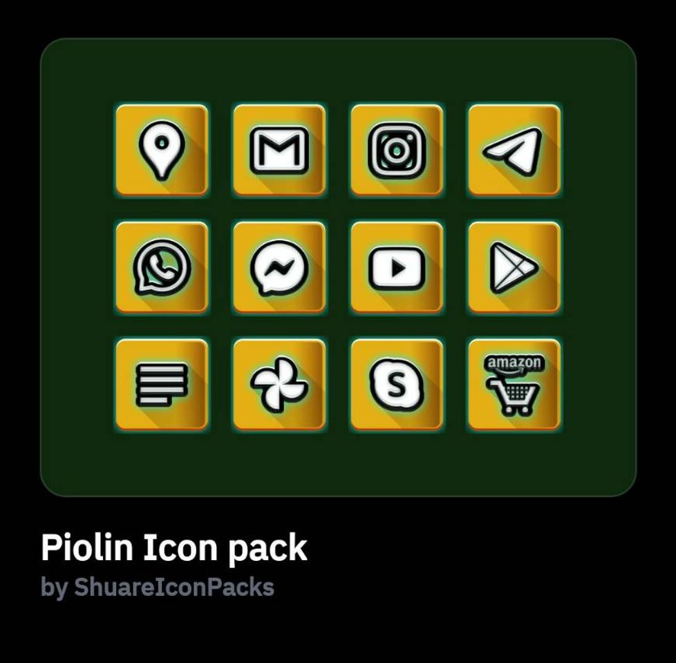 Fashion Piolin Icon Pack