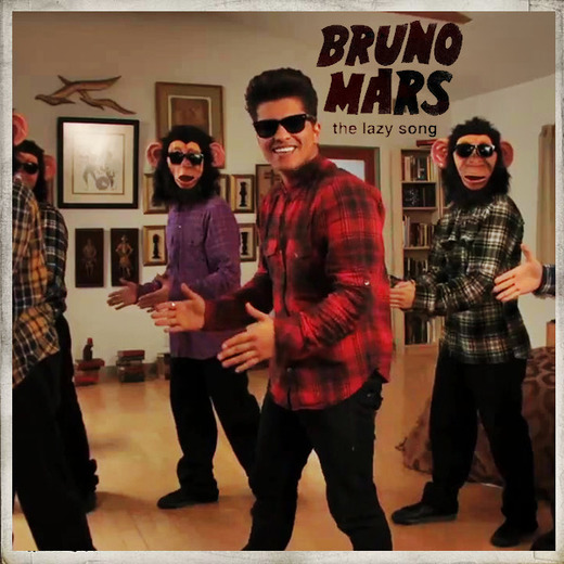 The lazy song, Bruno Mars