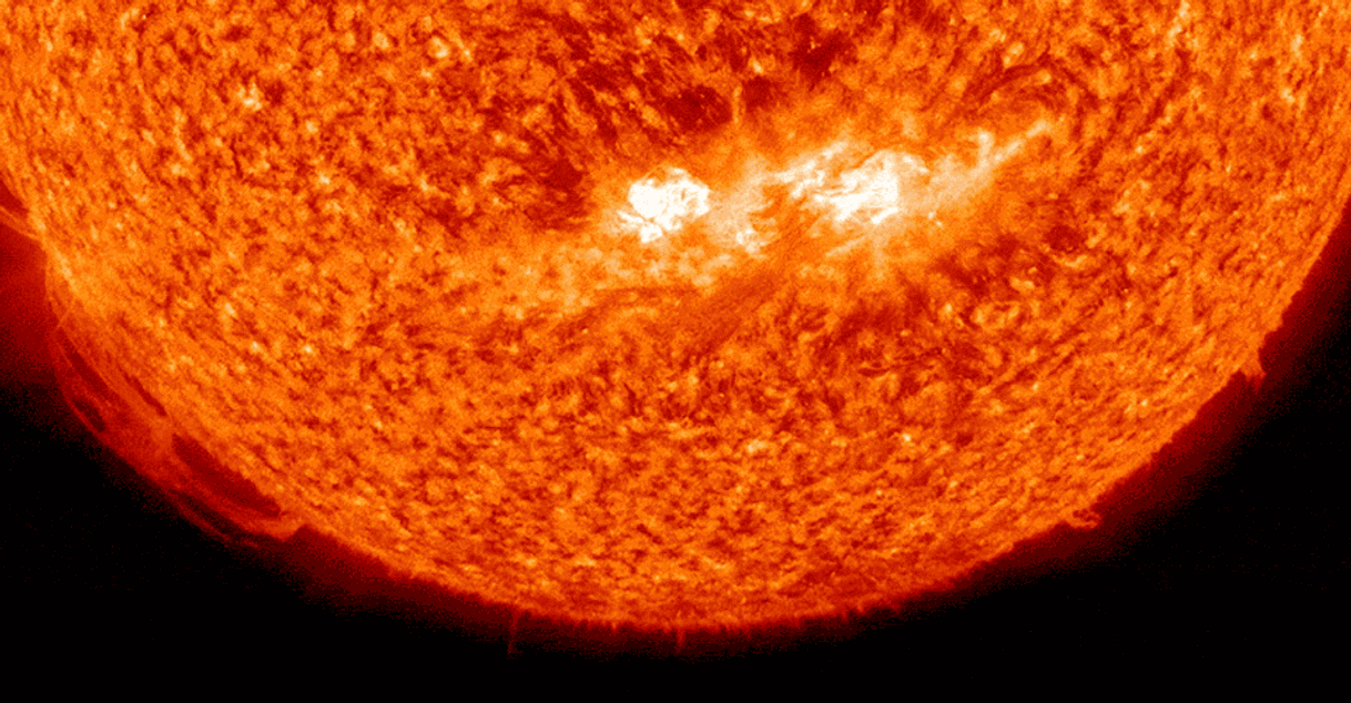 The sun