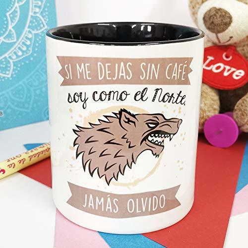 Home La Mente es Maravillosa - Taza con Frase y dibujo. Regalo original